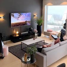What Do You Think Of This Simple Modern Lounge Set Up Interiordesign Coffeeta Modern Living Room Inspiration Living Room Decor Apartment Simple Living Room