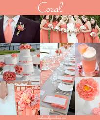 Coral Wedding Color Popular Wedding Colors Coral Wedding Colors Coral Wedding