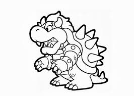 100 coloring pages mario for free print. Free Coloring Pages And Coloring Books For Kids Mario Dragon Coloring Page