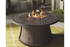 Check spelling or type a new query. Burnella Outdoor Round Chat Fire Pit Table Ashley Furniture Homestore Round Fire Pit Table Gas Fire Pit Table Gas Firepit