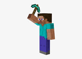 Where do you get a netherite pickaxe in minecraft? View Samegoogleiqdbsaucenao Steve Minecraft Steve With Pickaxe Transparent Png 278x509 Free Download On Nicepng