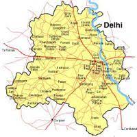 Satellite image of delhi, india and near destinations. Najafgarh Wikipedia