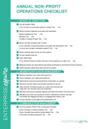 The Complete Nonprofit Checklist Top 10 Essentials For Running A Nonprofit Enterprise Esquire