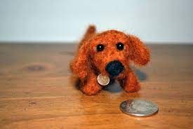 Dachshund Miniature Felted Wool With Collar By Breezevalleystudio 25 00 Dachshund Love Weenie Dogs Pretty Animals