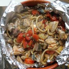 Pici Nudeln Mit Sardinen In Folie Rezept Nudeln Sardinen Rezepte