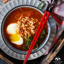 Image result for Korean Spicy Noodles With Pork And Hot Pepper Paste