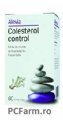 Medicamentele sunt prescrise atunci cand modificarea stilului de viata nu poate reduce colesterolul ldl la nivelul dorit. Colesterol Control Alevia 60 Comprimate Scaderea Colesterolului Pcfarm Ro