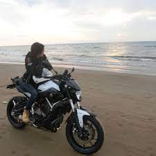 綺麗だったなー また行きたい motorcycle なぎさドライブウェイ 金沢 ツーリング 総走行距離1300キロw バイク女子 riding motorcycle bike
