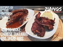 Ziangs Real Chinese Takeaway Bbq Spare Ribs And Chinese Bbq Sauce Recipe Youtube Bbq Sauce Recipe Spare Ribs Sauce Recipes