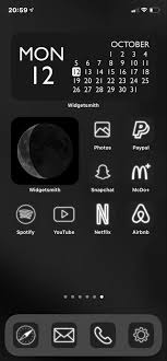 Premium Apple App Icons Black And White Neon Ios 14 And Previous Unique Design Theme App Icon Black And White Wallpaper Iphone App Store Icon