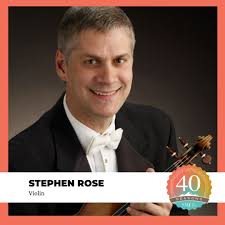 Stephen Rose is Principal Second Violin of The Cleveland Orchestra, a  position he has held since 2001. He joined the Orchestra in 1997 as a  member of the first violin section. He