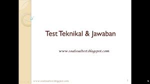 Check spelling or type a new query. Tes Teknikal Youtube