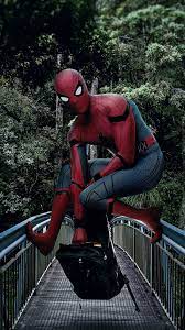 Spider Man Homecoming Movie Spider Man Back Pack 1080x1920 Wallpaper Spiderman Amazing Spiderman Movies
