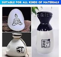 Amazon.com: 4PCS Laser Engraving Marking Paper Black With Scraper 15.75 *  11in for Fiber Marking on Ceramics Glass Crystal Stone Tiles (Black)
