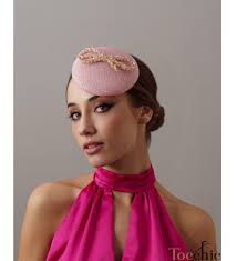 Pale Pink Headdress for Women, Small Fascinator Blush Pink, Dusky Pink  Wedding Fascinator Hat, Baby Pink Pillbox Hat, Kate Middleton Hat