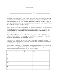 blood type lab