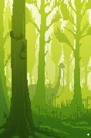 Two Little Watchers Pixelart Pixel Art Landscape Pixel Art Background Pixel Art Design 400 x 200 animatedgif 529kb. pinterest