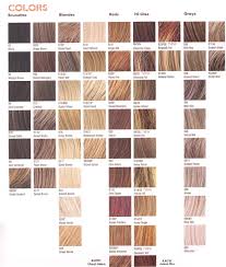 brown pelo color chart highlights light brown pelo color