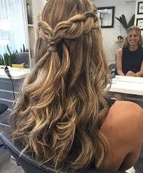 31 Half Up Half Down Hairstyles For Bridesmaids Stayglam Prom Hairstyles For Long Hair Down Hairstyles Medium Hair Styles