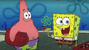 He grabs a jar of seanut butter and writes a backwards p on his chest with seanut butter on his tongue at last i have found my calling. The 10 Best Spongebob Squarepants Episodes Paste