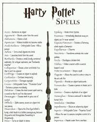 Mantra Mantra Dari Dunia Harry Potter