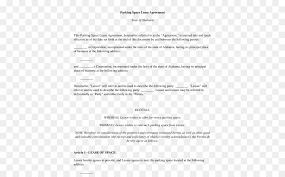 Car parking agreements are simple documents which can be easily drafted. Park Cartoon