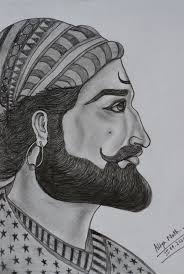 Shri Chatrapati Shivaji Maharaj Aditya Nath Gallery Drawings Illustration Religion Philosophy Astrology Hinduism Artpal A beautiful portrait of chhatrapati shivaji maharaj along with rajmudra and its meaning in marathi and english. shri chatrapati shivaji maharaj