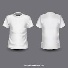 White T Shirts Free Vector T Shirt Design Template Free Shirts Tshirt Style
