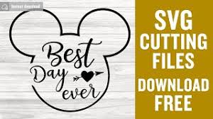 Download Disney Svg Free Cutting Files For Cricut Vector Free Download Youtube