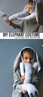 What a fabulous costume for kids! Diy Elephant Costume Tutorial Includes Tusks Andrea S Notebook