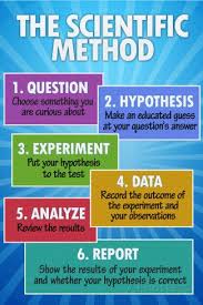 The Scientific Method Classroom Chart Plastic Sign Plastic