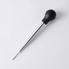Turkey basters are great for inserting juices deep into the meat of the turkey to enhance their flavor. Frieling Stainless Steel Turkey Baster With Infusing Tip On Food52