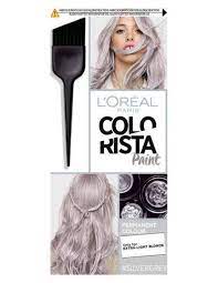 درجات لون صبغة رمادي غامق اشقر و بلاتيني الانواع و طريقة الصبغ صبغة رمادي صبغة لوريال platinumblonde platinumb grey hair dye dyed hair permanent hair dye