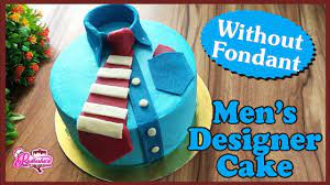 Cake design for men without fondant. Shirt Suit Design Cake How To Make Men S Suit Designer Cake Youtube