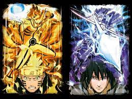Naruto Six Paths Vs Sasuke Eye Of Rinne Naruto Shippuden Anime Naruto Vs Sasuke Naruto