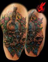 Awesome scottish knot tattoo on back. 55 Best Scottish Tattoo Images Scottish Tattoos Thistle Tattoo Celtic Tattoos