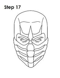 Scorpion Mortal Kombat 17 Drawings Samurai Tattoo Design Mortal Kombat