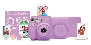 A wide variety of polaroid camera purple options are available to you, such as optical zoom, certification auto focusing and flashing instant camera fujifilm instax mini7s camera pink color. Fujifilm Instax Mini 7s Lavender Bundle Includes Camera Case Film Photo Album Photo Holders Walmart Com Walmart Com