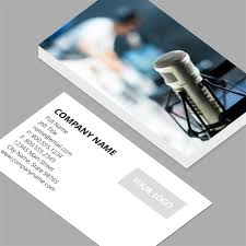 Rock and pop singers, opera vocalist. 48hourprint Com Dj Business Cards Design Templates