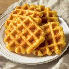 3 Ingredient Crispy Keto Breakfast Waffles Recipe Keto Waffle Waffles Breakfast