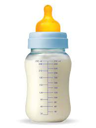 Baby Milk Bottle Vector Eps10 Milk Bottle Baby Baby Milk Milk Bottle