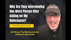 Why Are They Interviewing 1 More Person After Asking for My References?  #shorts
