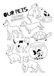 Check out all the brand read more Coloring Page For Kids Animals Pets Coloring Pages Blog Survey