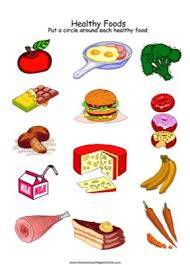 Use This Healthy Foods Worksheet To Help Your Student Learn About Good Food Choices They C Healthy And Unhealthy Food Preschool Healthy Eating Healthy Recipes