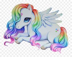 A unicorn is a strong, wild and fierce creature. Pegasus Cute Unicorn Drawings Clipart Png Download Kawaii Cute Unicorn Drawings Transparent Png Vhv