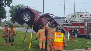 Many operators don't have an. Springfield Fire Crews Rescue Driver From Guy Wire Accident Wics
