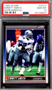 Design a card get in the game live the game become a football star or create your favourite player with our pro player designs. Emmitt Smith Rookie Cards Top 3 Cards And Investment Outlook