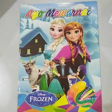 Pinterest.com ilustrasi kertas mewarna frozen untuk kanak kanak ini dipetik dari laman web berikut : Buku Mewarnai Anak Frozen Shopee Indonesia