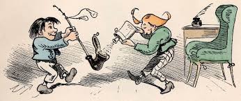 Voller tücke, in die brücke eine lücke. The Project Gutenberg Ebook Of Max Und Moritz By Wilhelm Busch