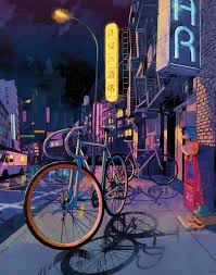 Amazingly Cool Illustrations By Shotopop Fahrrad Zeichnung Fahrrad Kunst Fahrradkunst